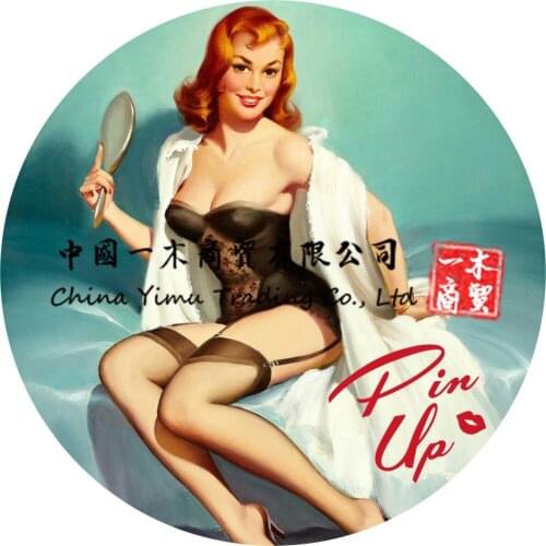 Pin Up Girl Caldo Rat Rod Adesivi Decalcomanie Auto Sticker Classica Sexy Look Pvc