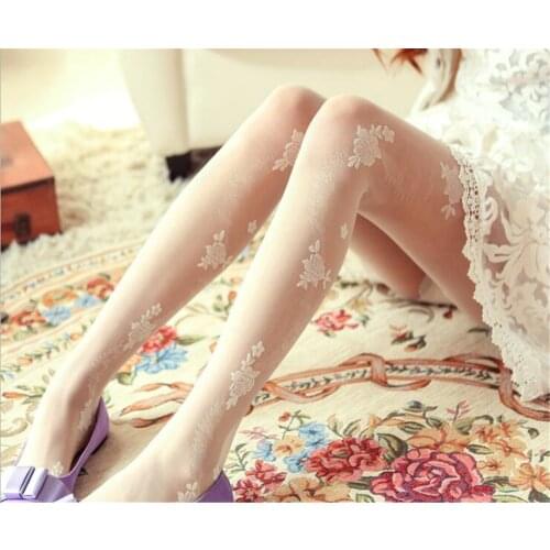 Stockings LOLITA lace socks stockings pantynose Japanese style cosplay accessorys B682