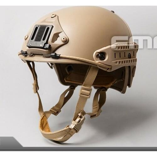 FMA Outdoor Tactical 2 in 1 CP Helmet DE (M/L) Airsoft Paintball CS game