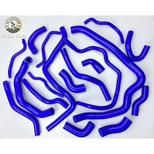 Silicone Radiator Hose Kit For VW Volkswagen R R20 Scirocco (18pcs)