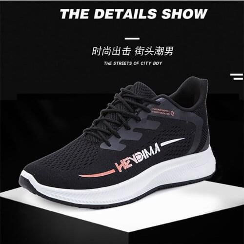 Autumn Sneakers Breathable Fashion Lace-Up Mens Shoes Men Casual Light Hard-Wearing Trendyol Male Sneaker Zapatillas Hombre 2021