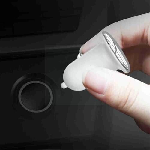 Mini Car Phone Charger QC 3.0 Quick Charge Colors Mobile Adapter 5 Charger Cigarette Phone Lighter USB C8T3