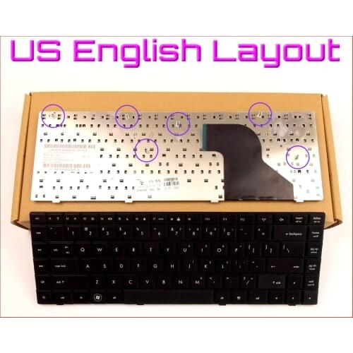New Keyboard US English Version for HP/Compaq CQ620 CQ621 CQ625 620 621 625 605814-B31 15.6''Laptop