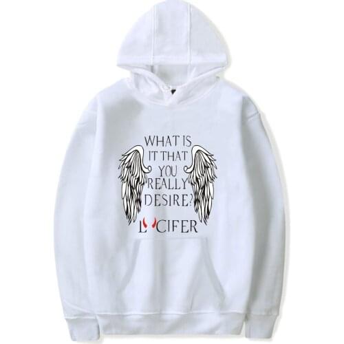 2020 New TV series lucifer season 5 New print Women/Men Hooded Harajuku Casual Hot Sale Hoodies Sweatshirt Clothes