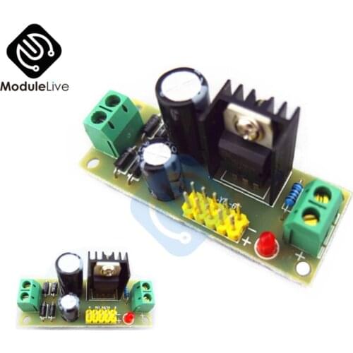 L7805 LM7805 Step Down Converter Board 7.5V-20V To 5V Regulator Buck Power Supply Module For Arduino