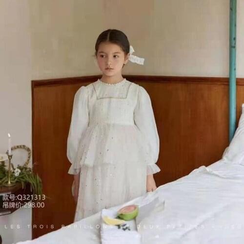 Girl Dress Kids Baby Gown 2021 Hot Sale Spring Autumn Toddler Formal Party Outfits Sport Teenagers Dresses Cotton Children Cloth