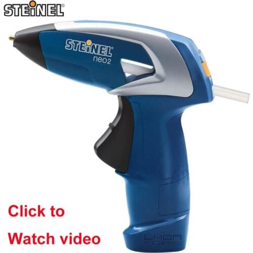 Germany STEINEL NEO2 Portable Rechargeable Cordless Hot Melt Glue Gun Handwork Repair Tool Handicrafts for Kids & 3 sticks