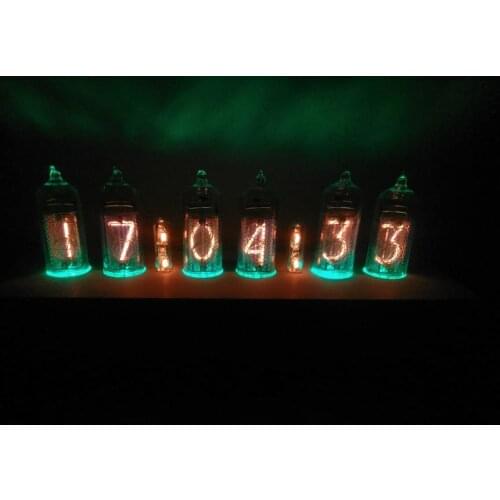 DIY Former Soviet Union IN-14 Glow Clock Tube Electronic Clock Beautiful Gift Non-finished Products