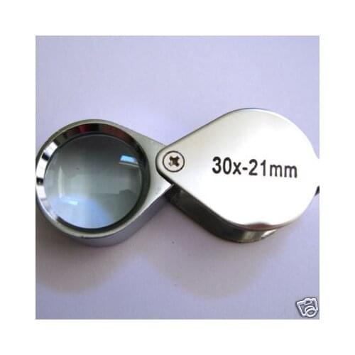 Triplet Magnifier Jewelry Eye Loupe 20X&10X+30X High Quality