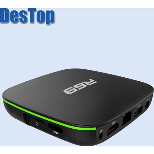 5PCS NEW R69 Android 7.1 1G/8G Cheaper Than X96 X92 Mi Box 3 Smart TV Box Allwinner H3 Quad-Core(1.5GHZ) 4K 1080P Box