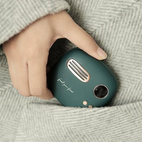 Charging Hand Warmer retro hand warmer power bank digital display powerbank USB heater 2 side warm for travel home