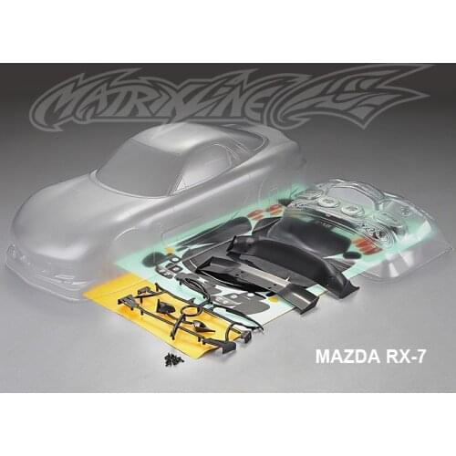 1/10 RC Car D1 Drift RX7 FD3S M7 GReddy Amemiya Decal Set FOR mMazda ON ROAD CAR STICKERS hpi kyosho tamiya hsp redcat