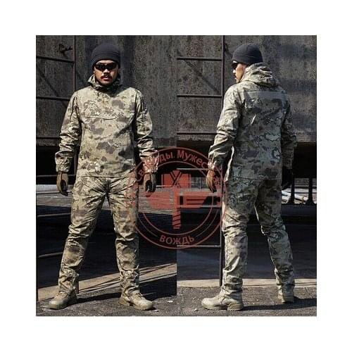 Army military tactical cargo pants uniform waterproof camouflage tactical military uniform us army men clothing set
