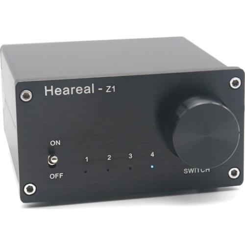 Lossless Hifi audio switcher 4 in 1 out / 1 in 4 output audio input selector