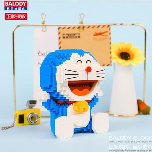 Balody Blocks Cartoon Model Building Toys Japanese Anime Action Figure for Kids Gifts brinquedos Girls Christmas Present 16131