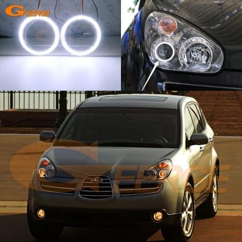 For Subaru Tribeca B9 2006 2007 Excellent Ultra bright COB led angel eyes halo rings Day Light
