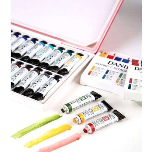 Daniel Smith Professional Artists' Watercolor Set, Meticulous pigments , Aquarela Mineral Color,Professional Watercolor Pigment