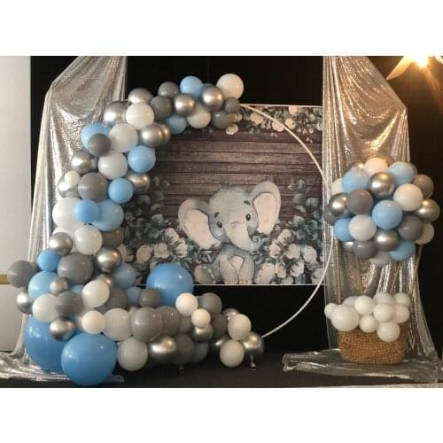 HOT Sale Iron Wedding mariage round backdrop arch stand birthday party DIY decoration stage circle arch outdoor Background Frame