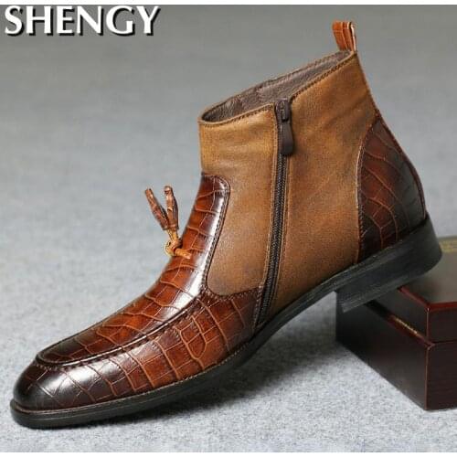 HZYMTQ Men's Chelsea Boots
