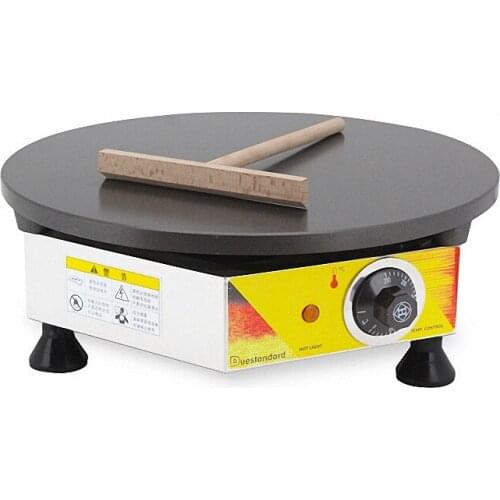 Commercial Electric Heating Cooker Commercial Pancake Fruit Machine Non-stick Pancake Machine Burritos Machine Crepe Machine