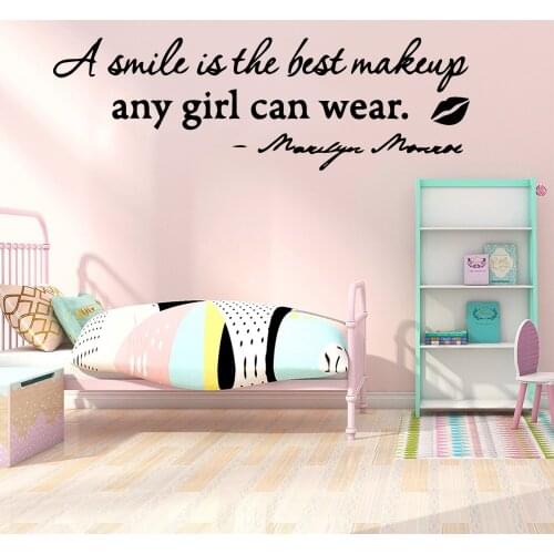 Lovely letter Wall Sticker Pvc Wall Art Stickers Modern Fashion Wallsticker For Kids Rooms Nursery Room Decor removable mural