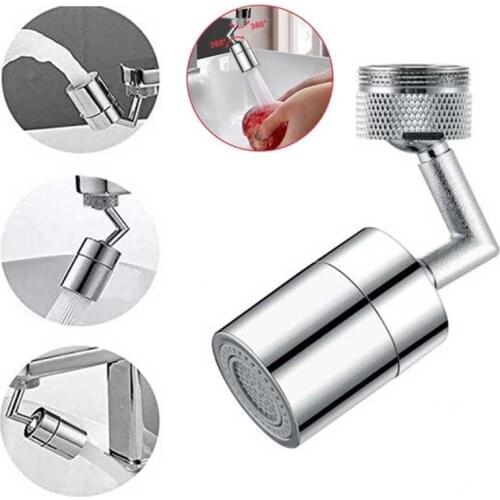New 720 Degree Universal Splash Filter Faucet Spray Head Anti Splash Filter Faucet Movable Kitchen Tap Nozzle Sprayer Party Gift