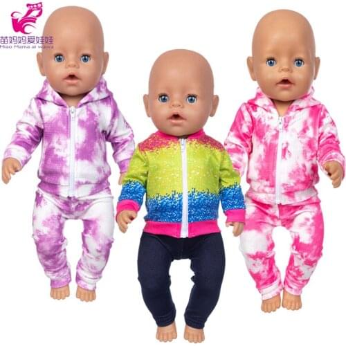 Doll Clothes Baby Doll Hoody Coat for 18" Girl Doll Jackets Toys Outfits