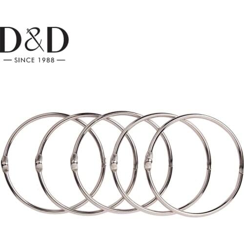 5Pcs Thread Organizer Cross Stitch Thread Bobbins Floss Storage Holder Metal Ring for Embroidery Floss DIY Sewing Tools