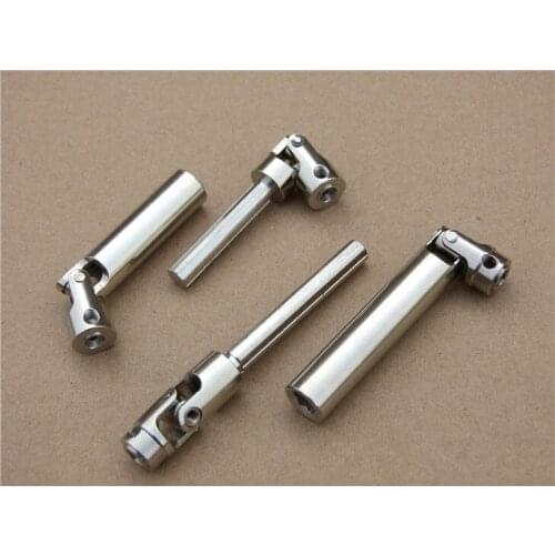 Diameter 12mm length 110mm to 155mm container climbing shaft telescopic drive 1:10 discast car bike trial universal joint cardan