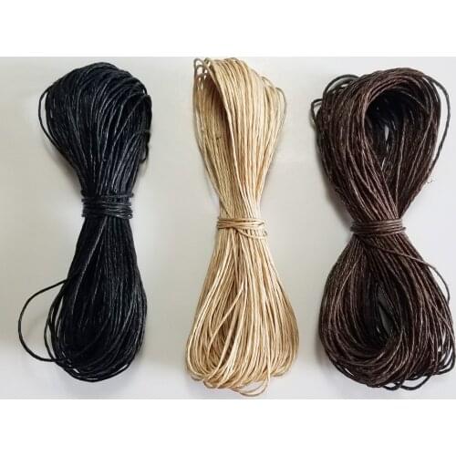 High Tenacity 100% Linen waxed cord 15m-25m/lot DIY thread rope