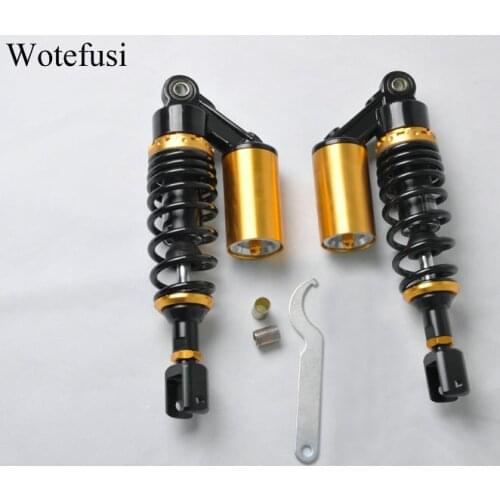 Wotefusi 11" 280mm Adjust Air Shocks Absorbers Clevis For Honda DIO 50 ZX SR Elite Scooter [PA79]