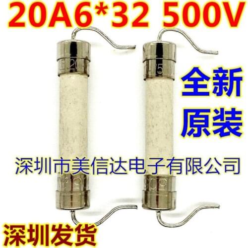 100% New&original 20A F20A T20A 500V 6*32mm