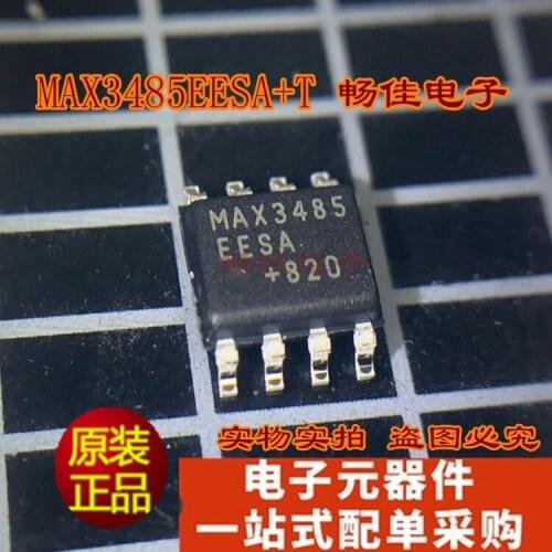 100% New&Original MAX3485EESA+T MAX3485 SOP8 RS-422/485