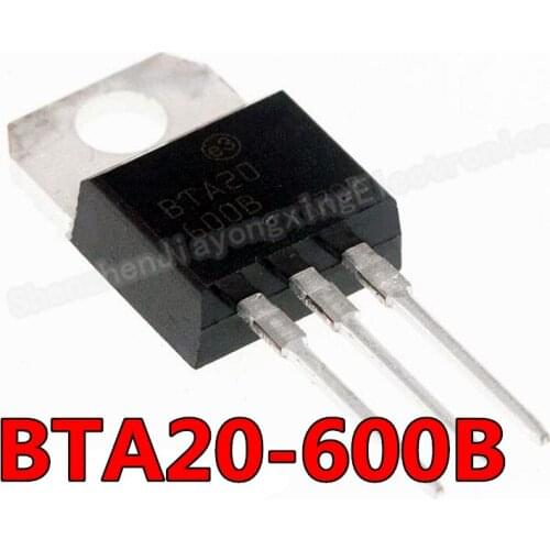 10PCS BTA20-600B TO220 BTA20-600 TO-220 BTA20 600B new and original IC Chipset