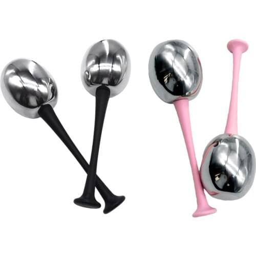2PCS Stainless Ice Facial Roller Globes Spa Globes Beauty Skin Care Tools for Face Cooling Face Neck Tighten Skin Treatment