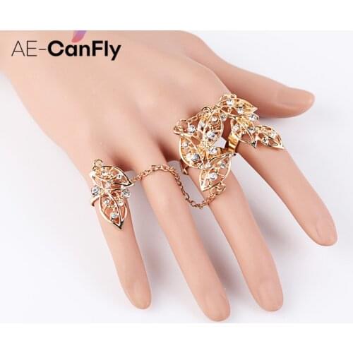 AE-CANFLY Rings With Crystals