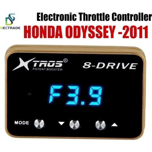 Dectrade Car Electronic Throttle Controller Racing Accelerator Potent Booster For Honda Odyssey -2011 Tuning Parts 8 Drive