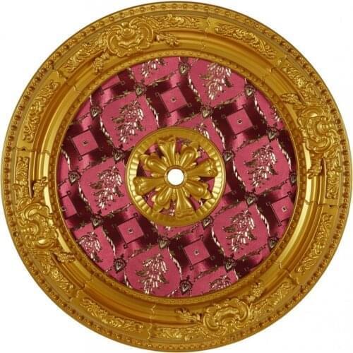 Decorative Round Designed Vintage Looking Ceiling Medallion for Chandeliers 90cm 35.43