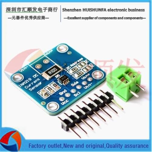 McU-219 INA219 I2C interface zero drift bidirectional current/power monitoring sensor module