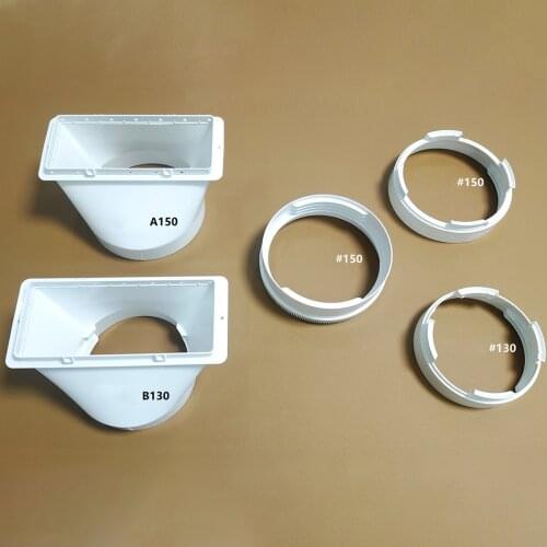 Exhaust Duct Interface For Haier Mobile Air Conditioner Connector Adapter Connector Portable Air Conditioner Accessories