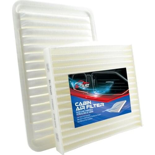 Bi-Trust Engine & Cabin Air Filter Set for 2007-2009 Toyota Camry/2009-2016 Toyota Venza CA10171,CF10285,17801-28030,17801-YZZ02