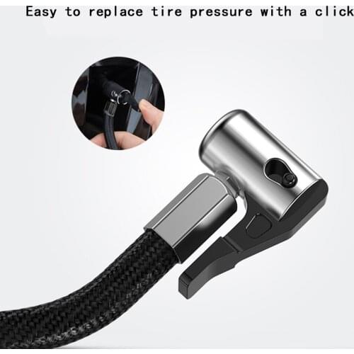 12V DC Best Air Compressor Tire Inflator with Gauge-Portable Air Pump for Car Tires, Trucks & Inflatables