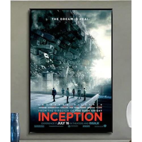 W270 Inception Movie Trend Beautiful Fashion Silk Fabric Wall Poster Art Decor Sticker Bright