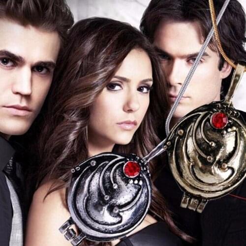 N403 2017 New Fashion Vintage Necklaces & Pendants Vampire Diaries Elena Gilbert Necklace Verbena Necklace