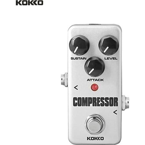 KOKKO FCP2 Micro Compressor Fffects Pedal Electric Guitar Pedal Portable Guitar Effect Pedal High Quality Guitar Accessories
