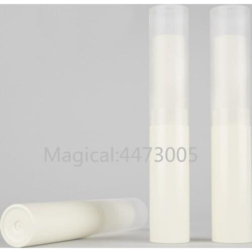 4g 50/100/200pcs Empty Frosted beige Lipstick Tube,DIY Portable Lip Balm Container,Refillable Lipstick Shell Packaging Cosmetics