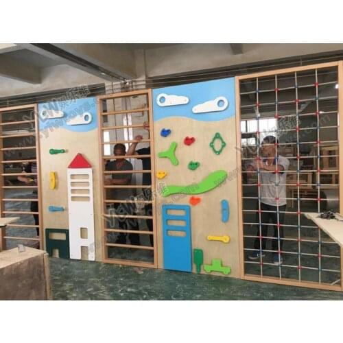 Customized made indoor/outdoor rocking climbing net playground