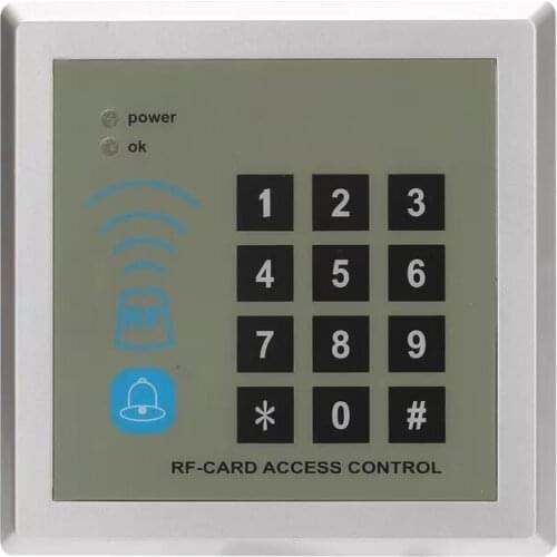 RF-Card Password Keyboard Access Control System Device Machine Safety Proximity Entry Door Equipment