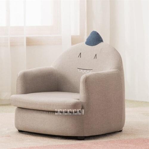 S106 Modern Comfortable Childrens Sofa Living Room Baby Sofa Bedroom Cute Creative Reading Sofa Kid Bean Bag Optional Cloth/PU