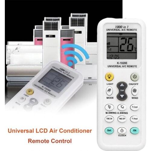 Universal K-1028E LCD A/C Remote Control for Air Conditioner Air Condition Controller Low Power Consumption Remote Controller